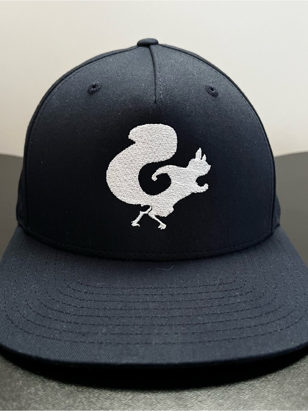 Mighty Squirrel Brewing Co. Navy Blue Snapback Hat